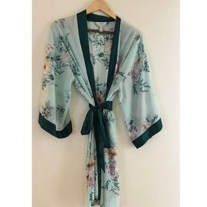 SOMA Soft Silky Floral Robe
